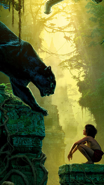 The Jungle Book 2016 Movie HD phone wallpaper