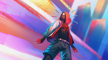 Spiderman Spiderverse , spiderman-into-the-spider-verse, spiderman, gwen-stacy, superheroes, artist, artwork, digital-art HD wallpaper