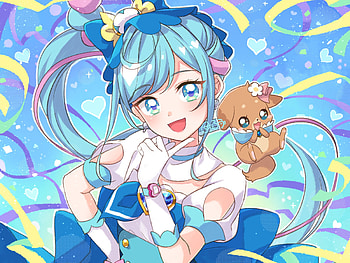 Fuwa Kokone, Fuwa Kokone, Cure Spicy, Anime, Delicious Party Precure HD wallpaper