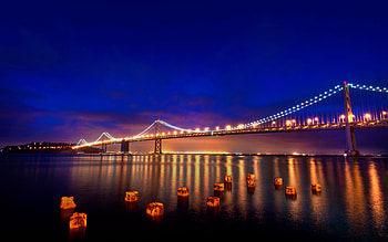 San Francisco, Travels, Nights , Golden gate HD wallpaper