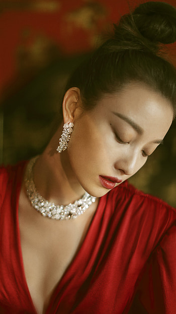 Nini, chinese actress, model HD phone wallpaper