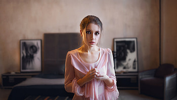 Women Indoors Portrait, women, girls, portrait HD wallpaper