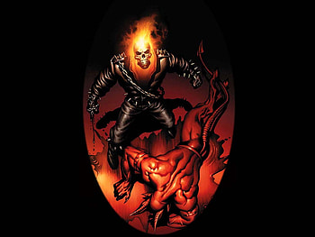 Ghost Rider, comic, rider, ghost, fantasy HD wallpaper
