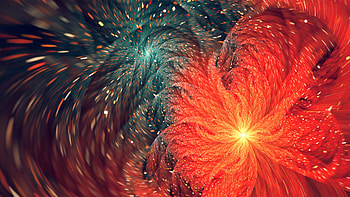 Sinking Colors Abstract , abstract, digital-art, deviantart HD wallpaper