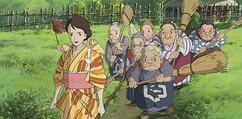 Animated Countryside Adventure, Anime, The Boy and the Heron, Studio Ghibli HD wallpaper