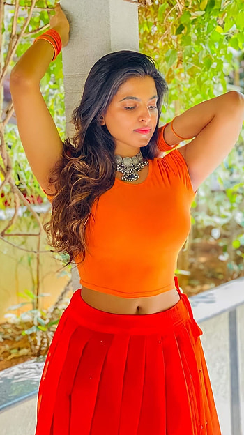 Tejiswini Gowda, navel HD phone wallpaper