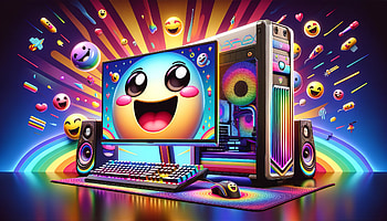 Gaming PC Fun: Vibrant, gaming pc HD wallpaper