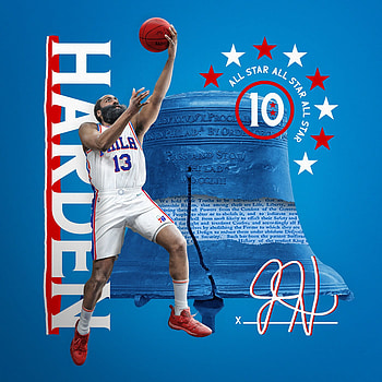 James Harden, Nike, USA, basketball, Sixers, 76ers, America, Jordan, NBA, Philadelphia, Pennsylvania HD phone wallpaper