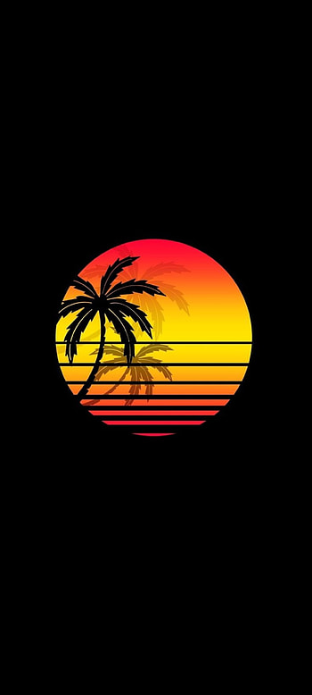 Life, heat, art, palms HD phone wallpaper