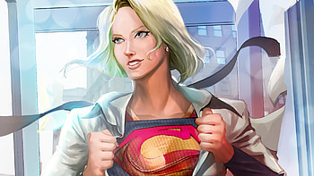 Supergirl Art, supergirl, superheroes, artwork, digital-art, behance HD wallpaper