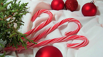 Candy cane , , Festive background, Christmas joy HD wallpaper