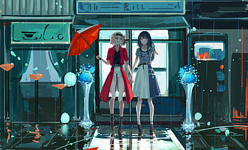 Lycoris Recoil, lycoris-recoil, anime-girl, anime, artist, artwork, digital-art HD wallpaper