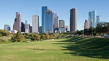 Skyscrapers, Houston Skyline HD wallpaper