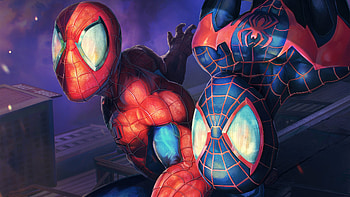 Spider-Man Comic Duo in Stunning Ultra, Comic, spider man HD wallpaper