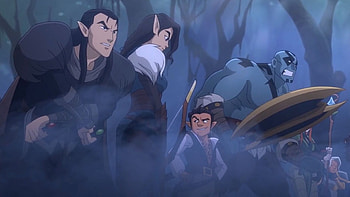 Epic Adventure: from The Legend of Vox Machina Anime, Anime, The Legend of Vox Machina HD wallpaper