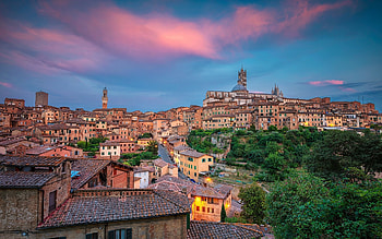 Siena Cathedral, Italian cityscape, Ancient streets, Home sweet home HD wallpaper