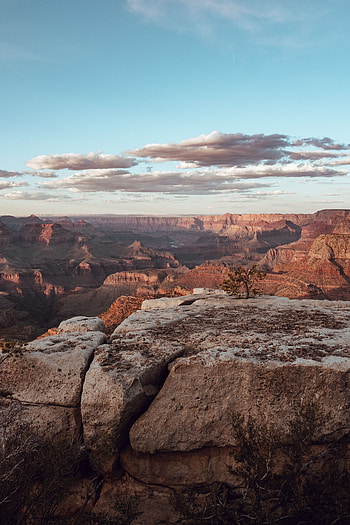 Landscape, Nature, Mountains, Clouds, Canyon, Rocks HD phone wallpaper