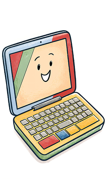 Cheerful Laptop for Your , laptop HD phone wallpaper