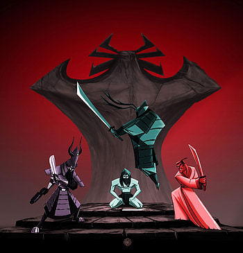 Samurai Jack, Pin, Samurai theme HD phone wallpaper