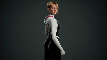 Spider Gwen 2020, gwen-stacy, superheroes, artwork, art, artstation HD wallpaper