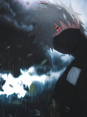 Kakashi, naruto, sasuke, sky, sharingan, venoku, light, nature, manga, obito, anime HD phone wallpaper
