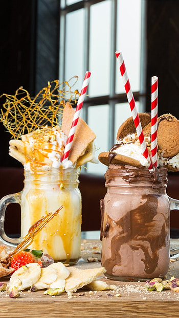 Tempting food dessert, Indulgent and delicious, Sweet and satisfying, Decadent treat HD phone wallpaper