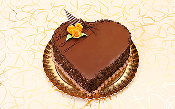 Valentines Day Cake, dessert, valentines, food, cake HD wallpaper