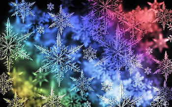 Background, Snowflakes HD wallpaper