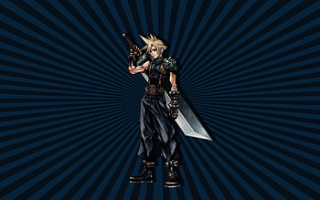 Final.Fantasy.VII.Cloud.Strife, finalfantasy, exsoldier, vector, strife, cloud HD wallpaper