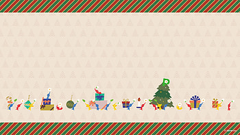 Festive Pikmin Parade Celebration, Pikmin HD wallpaper