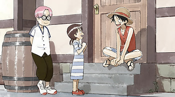 Anime, The One Piece, Monkey D. Luffy, Koby (One Piece), One Piece HD wallpaper