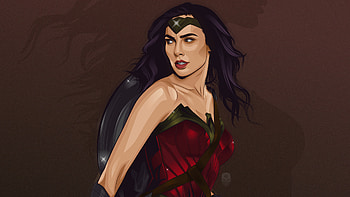 New Art Of Wonder Woman, wonder-woman, superheroes, artist, artwork, digital-art, behance HD wallpaper