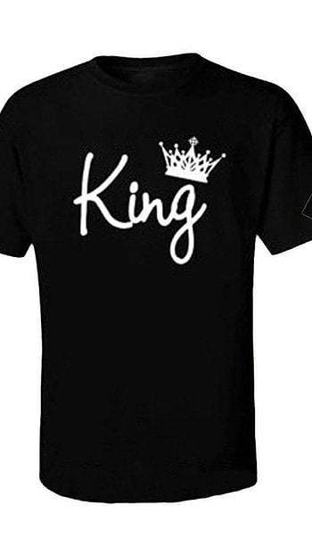 King Queen, Black Tshirt HD phone wallpaper