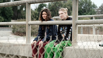 Zendaya and Hunter Schafer Euphoria HD wallpaper