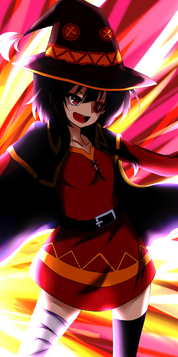 Megumin, Megumin (KonoSuba), Anime, KonoSuba - God’s blessing on this wonderful world!! HD phone wallpaper