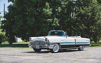 1956 Packard Caribbean, convertible car, classic HD wallpaper