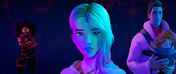 Spider-Verse - Dynamic Spider-Character Art, movie, Spider-Man: Across the Spider-Verse, Digital Art, character design, neon colors HD wallpaper