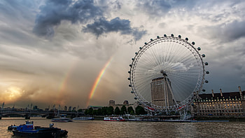 London Eye, KDE store, customization, Eye-catching visual HD wallpaper