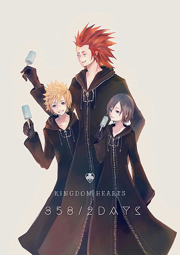 Axel Roxas Xion Kingdom Hearts, Kingdom Hearts Art, Kingdom Hearts series, Gaming HD phone wallpaper