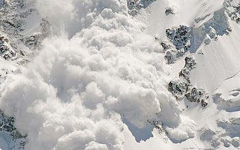 Nature, Winter, Avalanche, , Snow HD wallpaper
