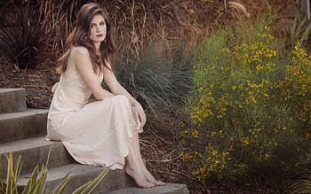 Amelia Rose Blaire, girl, beautiful, nature HD wallpaper
