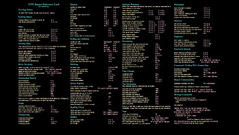 Programmer Cheat Sheet - , Programmer Cheat Sheet Background on Bat, Linux Command HD wallpaper