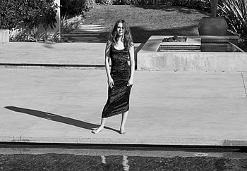 2018, Lily Collins, Grazia, UK, monochrome HD wallpaper