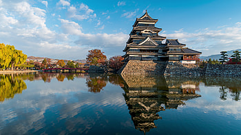The keep, Matsumoto Castle HD wallpaper