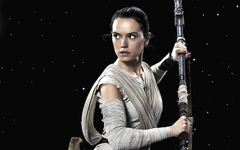 daisy ridley rey star wars the force awakens wide Star Wars for HD wallpaper