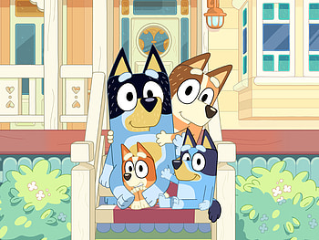 Bluey Family, Bluey HD wallpaper
