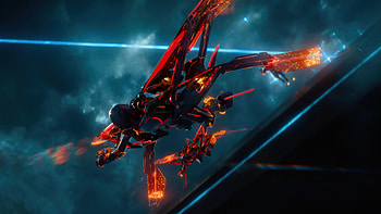 TRON: Ares — Neon Warlord ( ) HD wallpaper