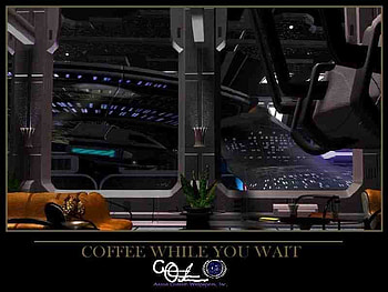 st coffee while you wait, coffee while you wait, star trek HD wallpaper