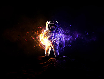 Space Suit, Universe, Shine, Brilliance, Shards, Smithereens, Cosmonaut, Spacesuit, Astronaut HD wallpaper