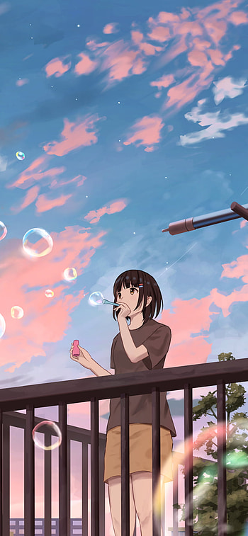 Bubble Dreams — Anime Girl , Anime, girl, anime girl HD phone wallpaper